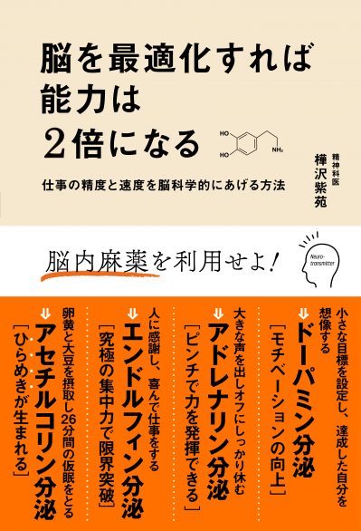 脳を最適化すれば能力は2倍になる  仕事の精度と速度を脳科学的にあげる方法