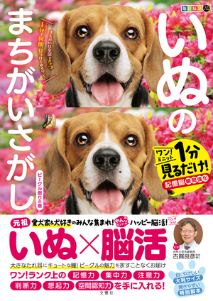 毎日脳活スペシャル　いぬのまちがいさがし　ビーグル祭りの巻
